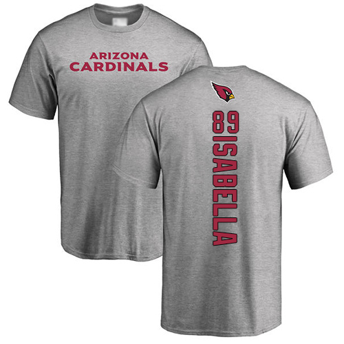 Arizona Cardinals Men Ash Andy Isabella Backer NFL Football #89 T Shirt